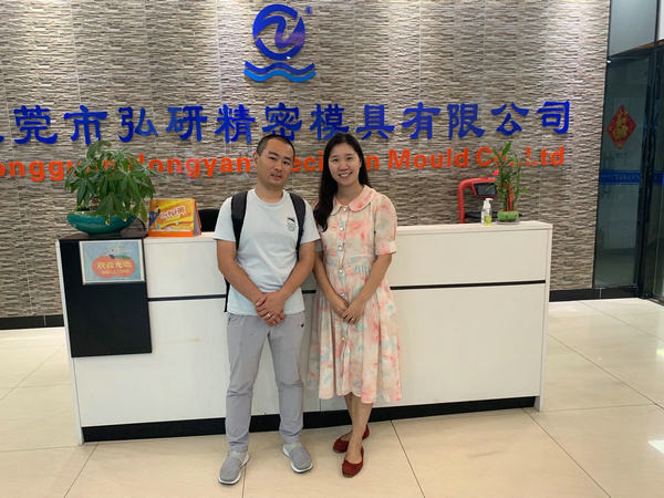 The representative of the Canadian customer's China office visited us in Sep.2020